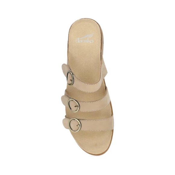 NEW DANSKO Nubuck Leather Campbell Comfort Sandals in send for women 1225 4t2 - Picture 5 of 7